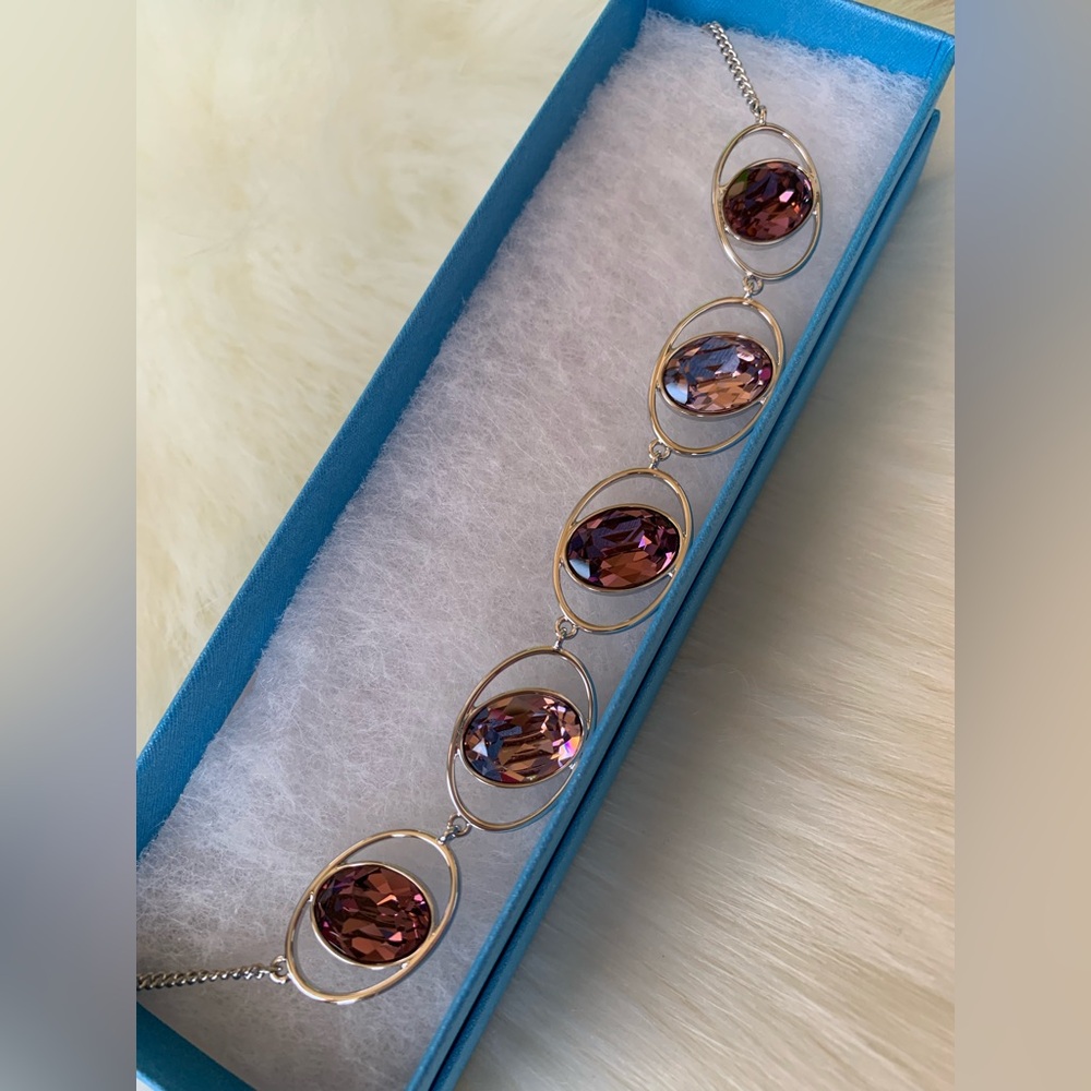 Swarovski Crystal, In Rotation Necklace - Picture 9 of 9